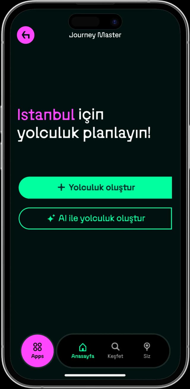 Maceranıza başlayın