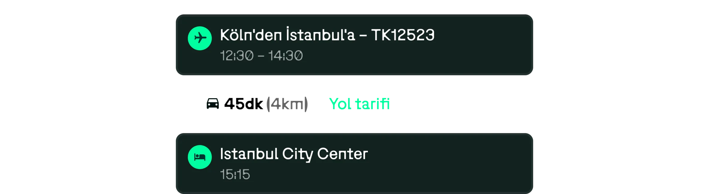 Güncel bildirimler ve yol tarifleri ile ideal seyahat arkadaşınız.