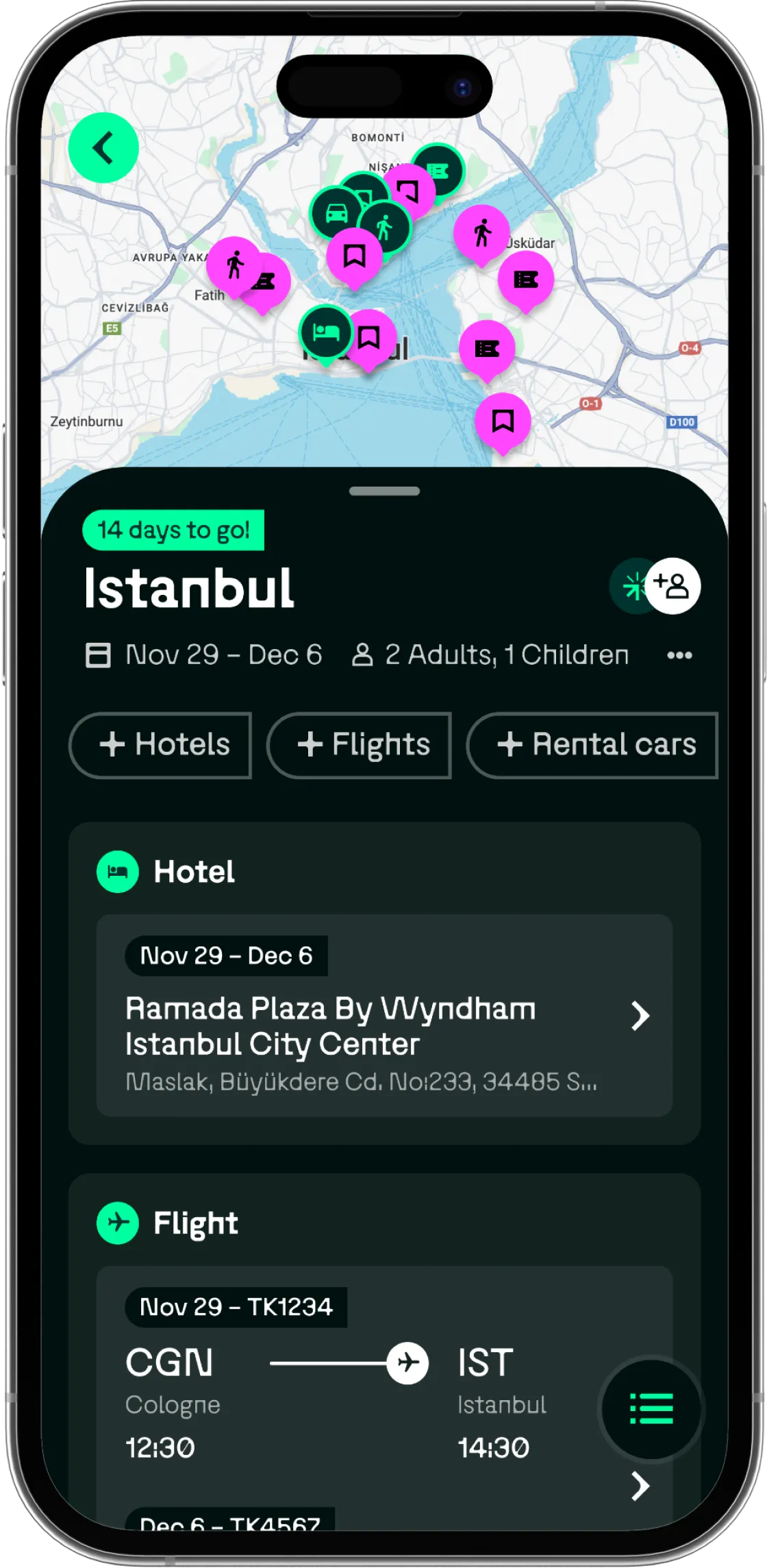 Plan Everything in One Place / Organize and Explore Like a Pro